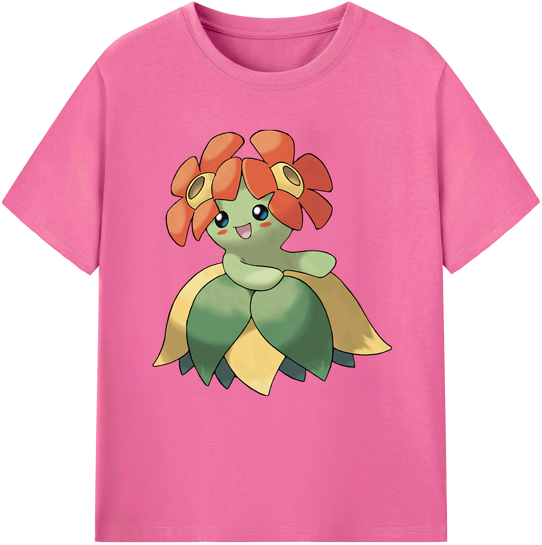 （画像用） ポケットモンスター Pokémon レディースカジュアルプリントTシャツ（綿100％）